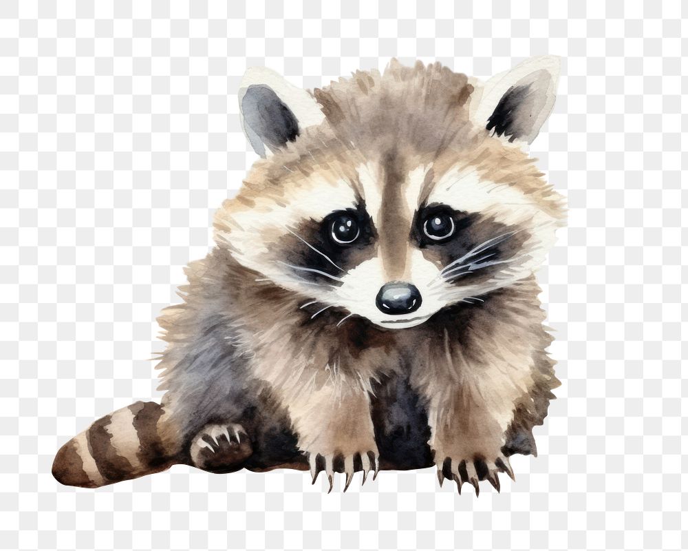 PNG Animal raccoon mammal cute. 