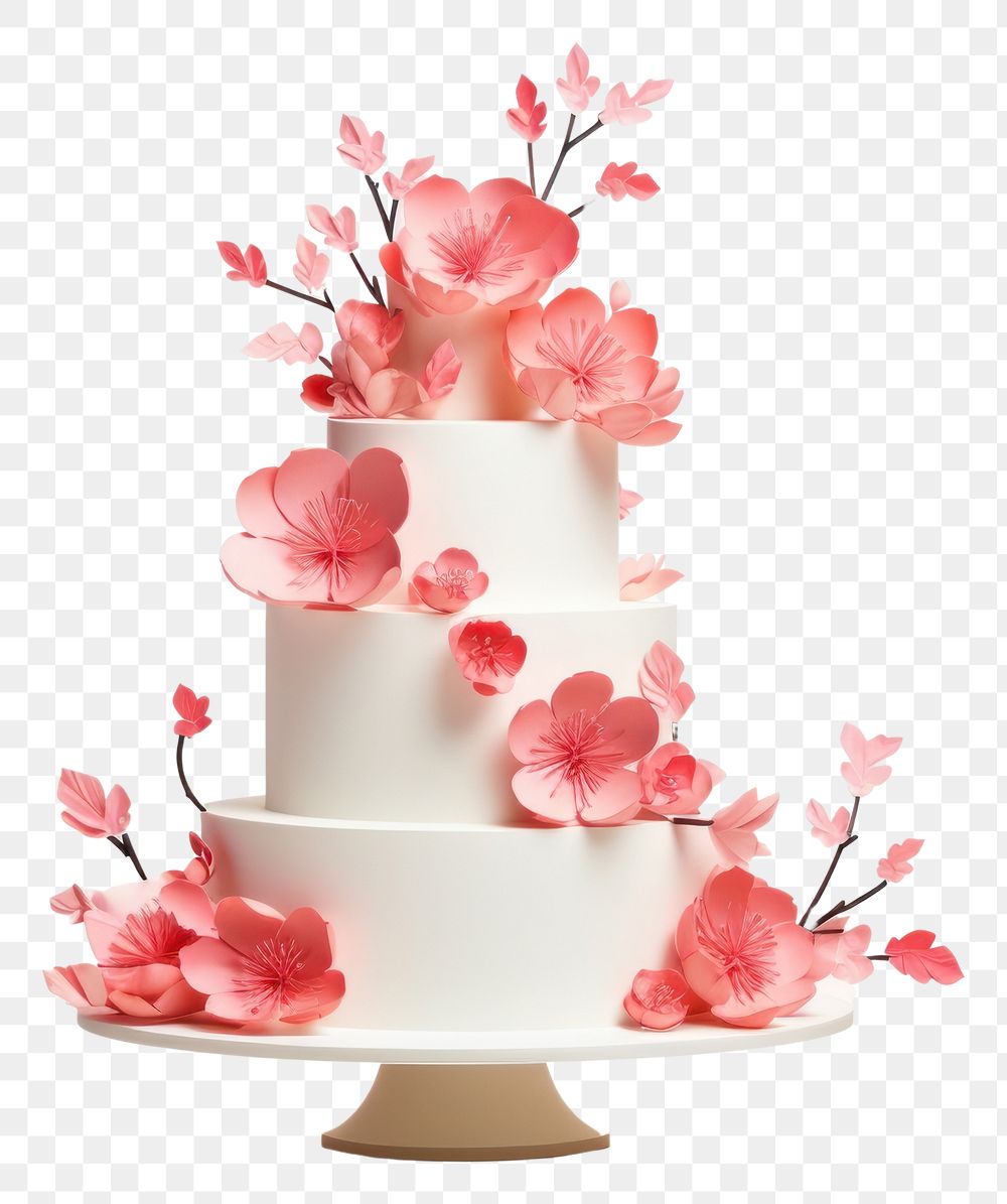 PNG Dessert blossom wedding flower. AI generated Image by rawpixel.