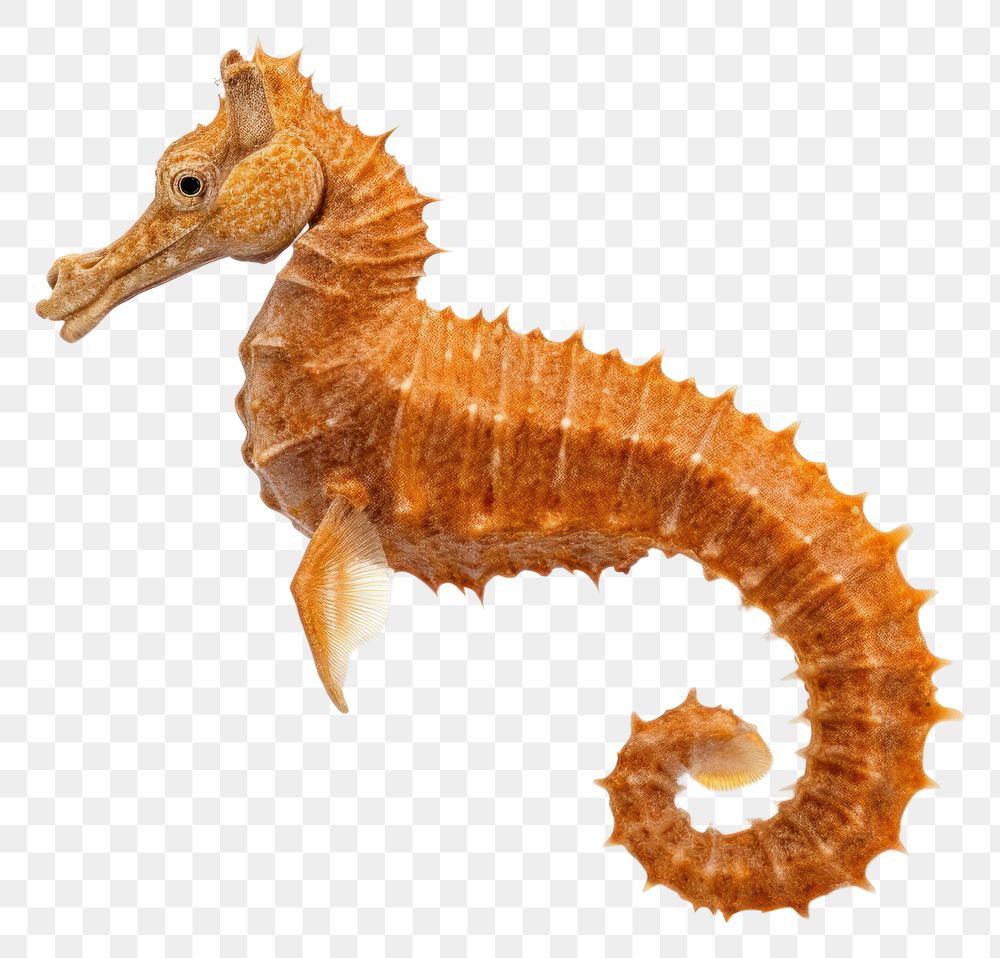 PNG Seahorse dinosaur reptile animal. 