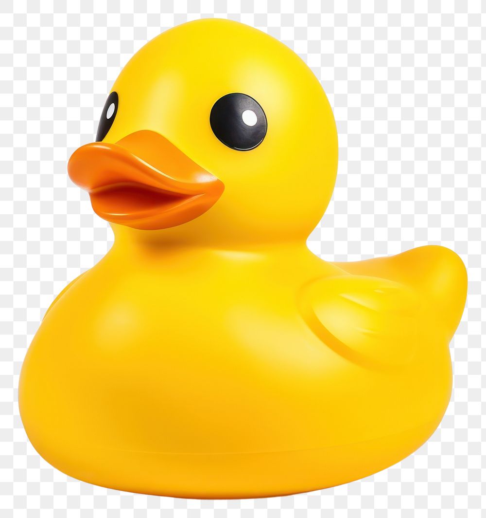 PNG Duck toy animal bird. AI generated Image by rawpixel.