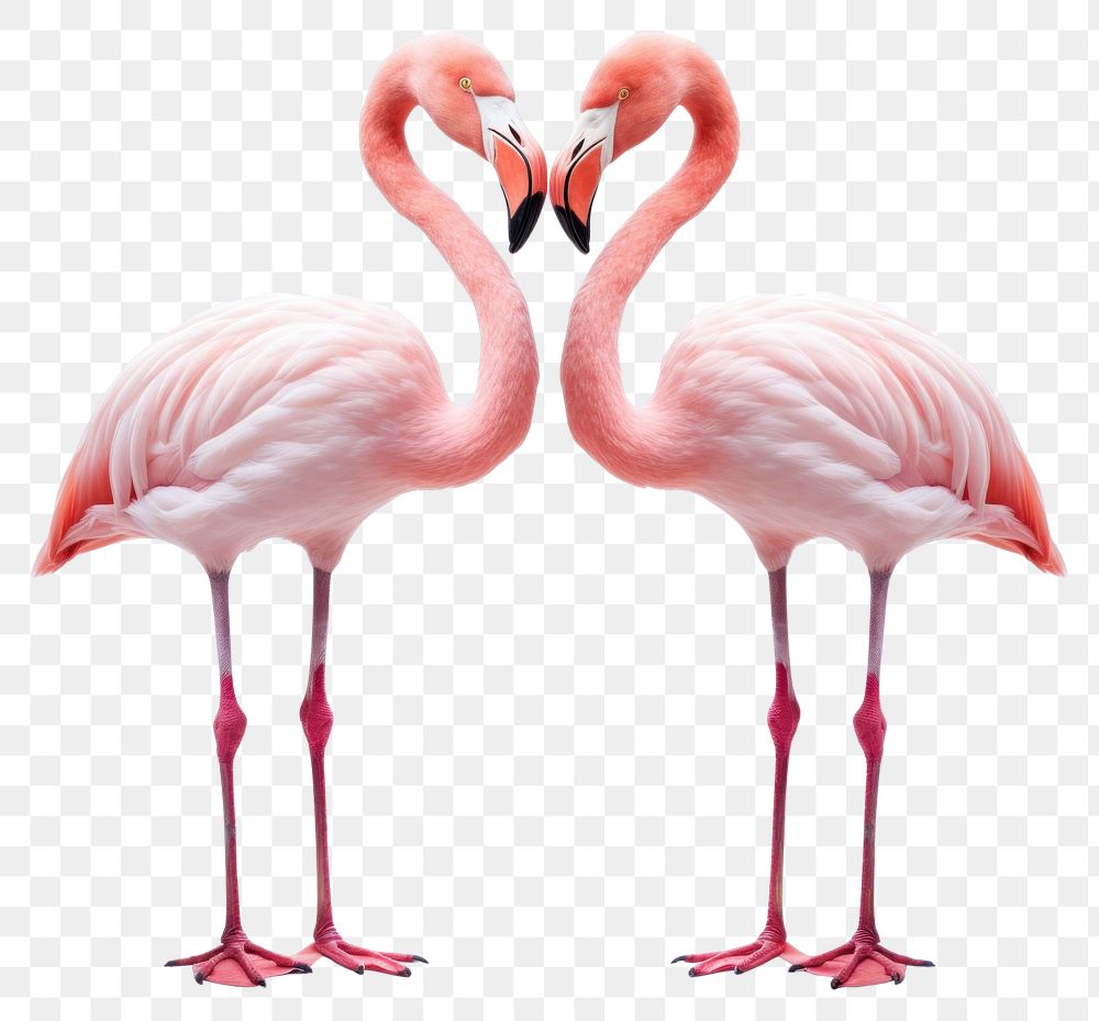 PNG Flamingo animal bird wildlife. AI generated Image by rawpixel.