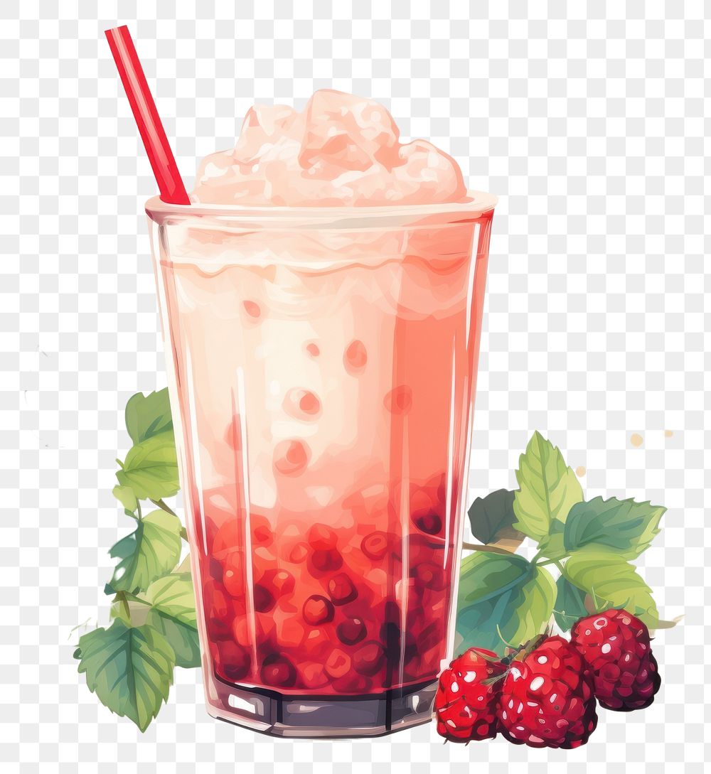 PNG Raspberry fruit drink plant. AI generated Image by rawpixel.