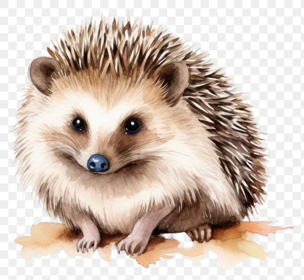 PNG Porcupine hedgehog mammal animal. AI generated Image by rawpixel.