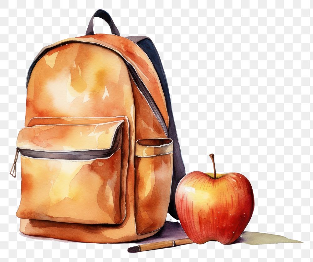 PNG Backpack handbag apple accessories. 