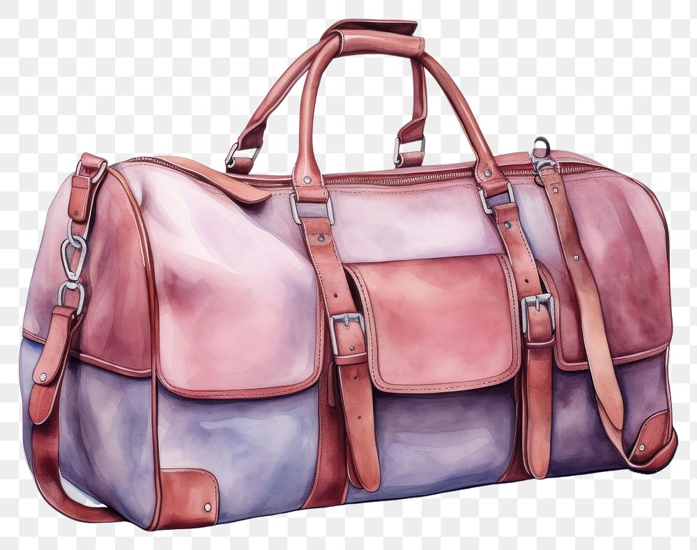 PNG Bag handbag luggage travel. AI generated Image by rawpixel.