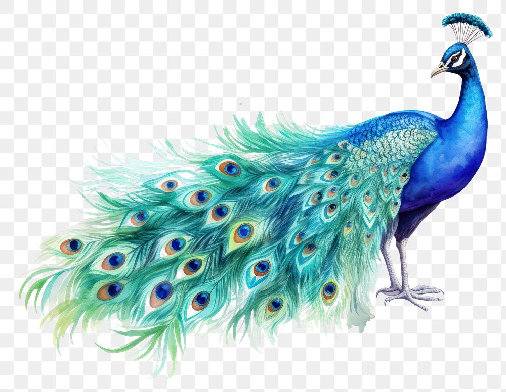 peacock clip art