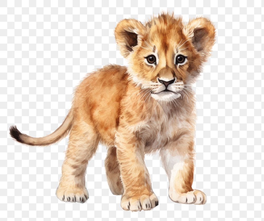 PNG Wildlife animal mammal lion. AI generated Image by rawpixel.