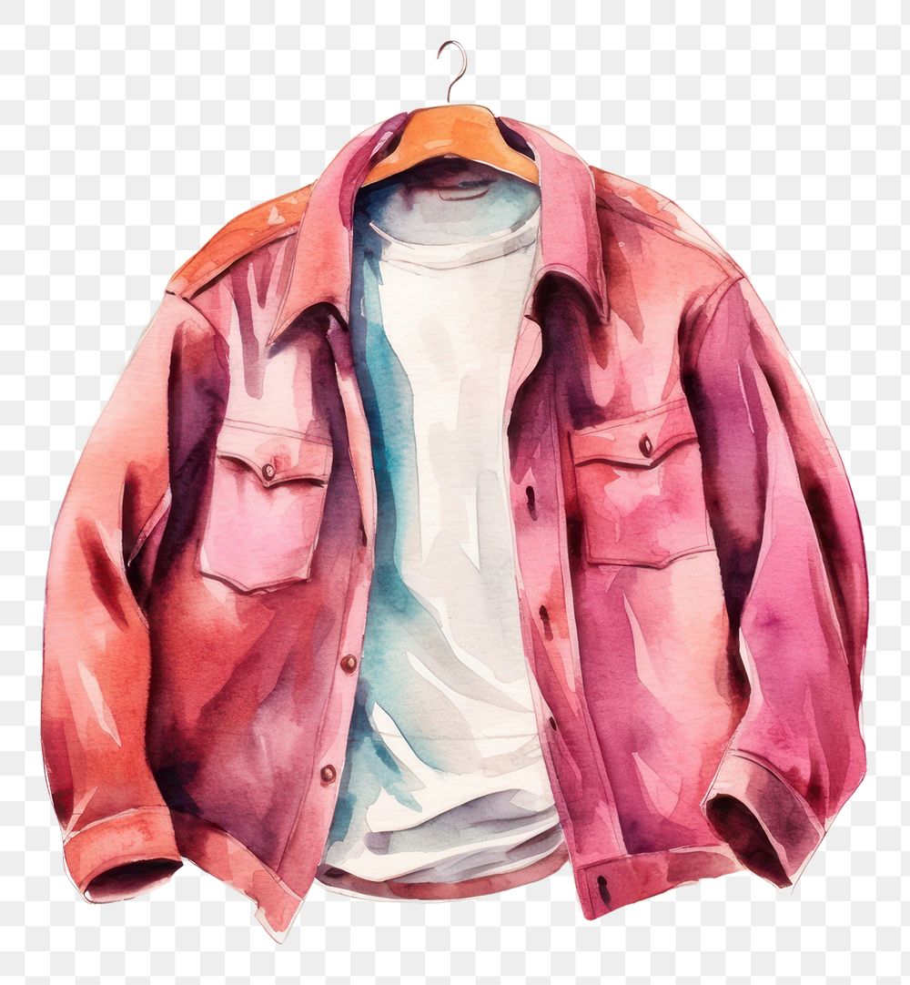 PNG Jacket coathanger sweatshirt outerwear. AI generated Image by rawpixel.