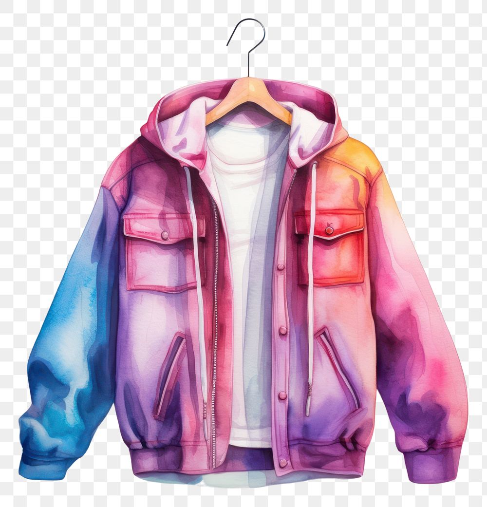 PNG Sweatshirt jacket coathanger creativity. AI generated Image by rawpixel.