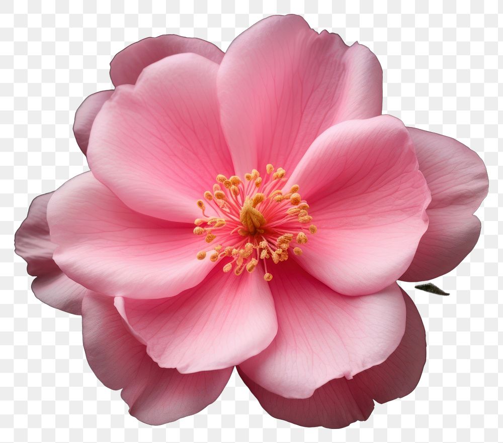 PNG Flower rose blossom pollen. AI generated Image by rawpixel.