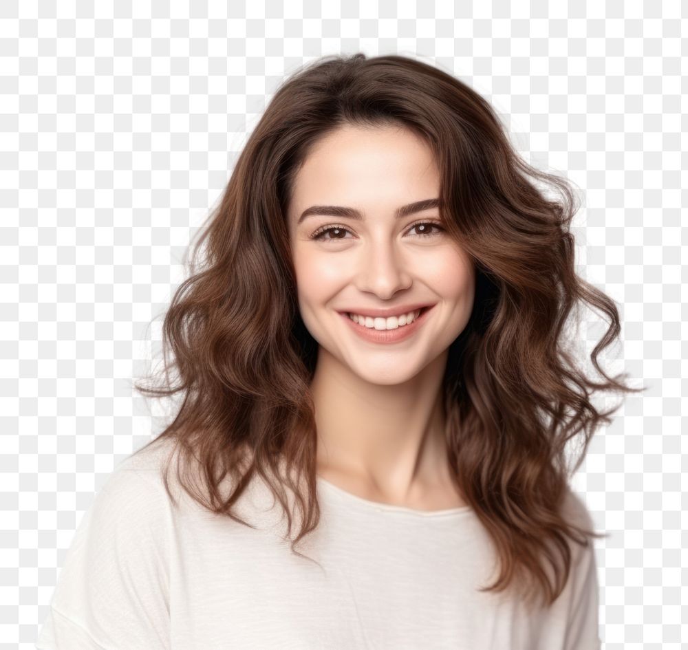 PNG Portrait women adult smile