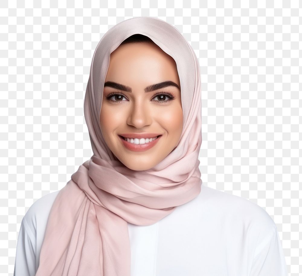 PNG Portrait scarf adult women. AI generated Image by rawpixel.