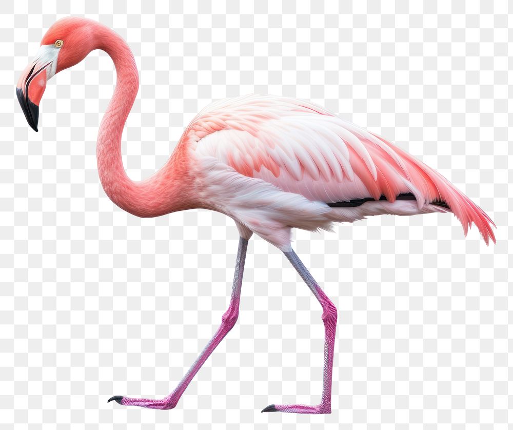 PNG Flamingo animal bird spoonbill. AI generated Image by rawpixel.