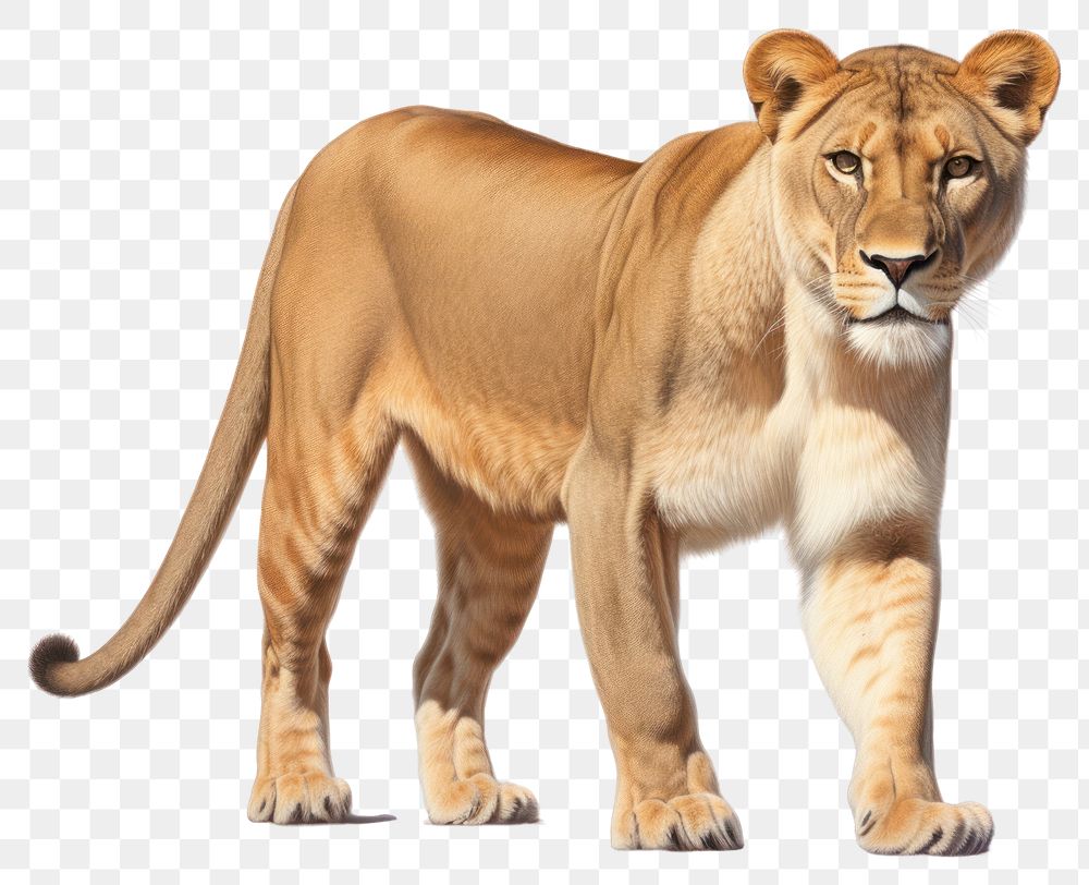 PNG Wildlife mammal animal lion. AI generated Image by rawpixel.