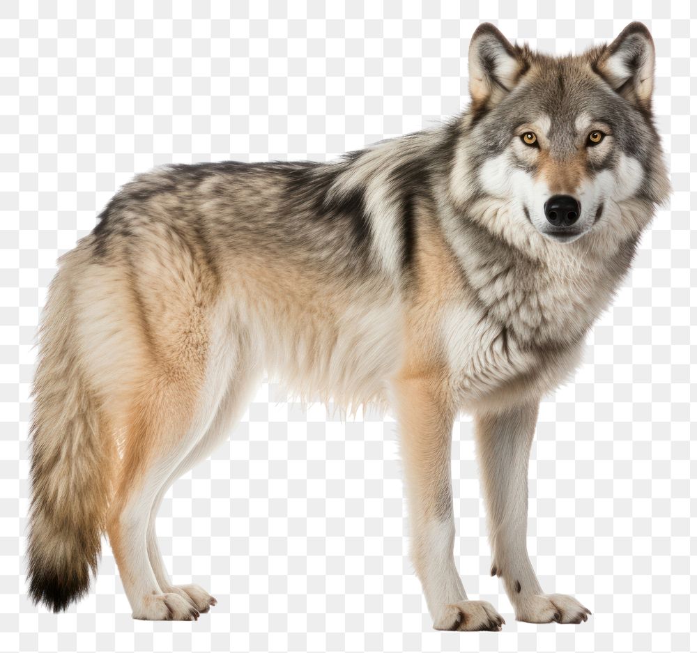 PNG Wolf animal mammal coyote. AI generated Image by rawpixel.