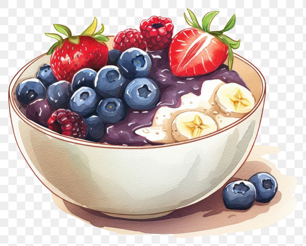 PNG Blueberry dessert fruit plant. AI generated Image by rawpixel.