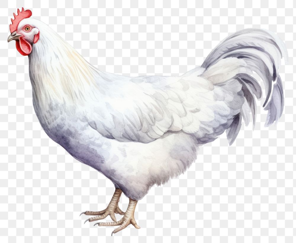 PNG Chicken poultry animal bird. AI generated Image by rawpixel.