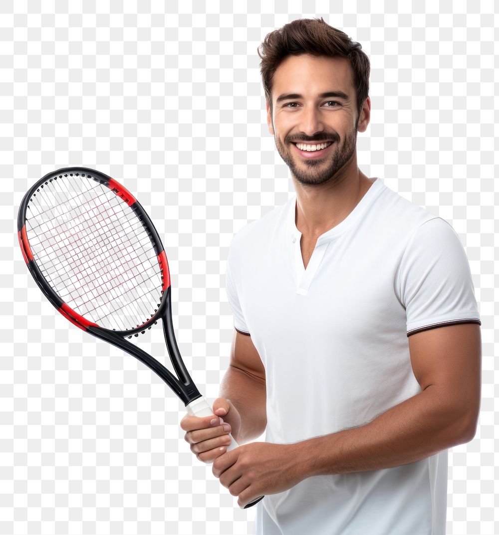 PNG Tennis racket holding sports. AI generated Image by rawpixel.