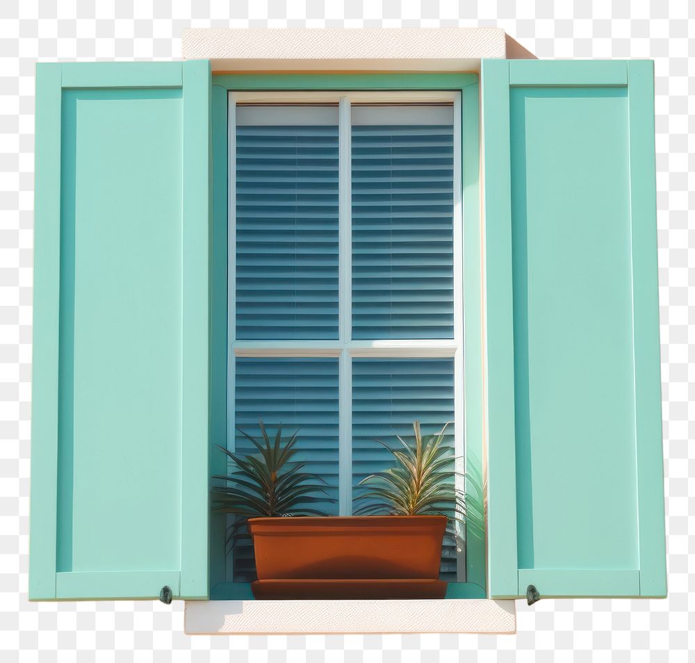 PNG Shutter window plant architecture. AI generated Image by rawpixel.