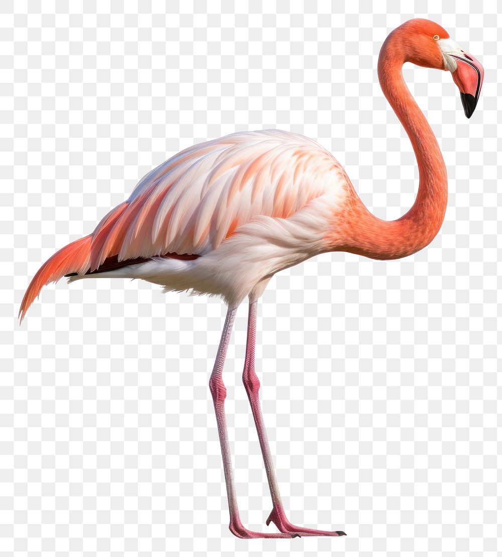 PNG Flamingo animal bird beak. AI generated Image by rawpixel.