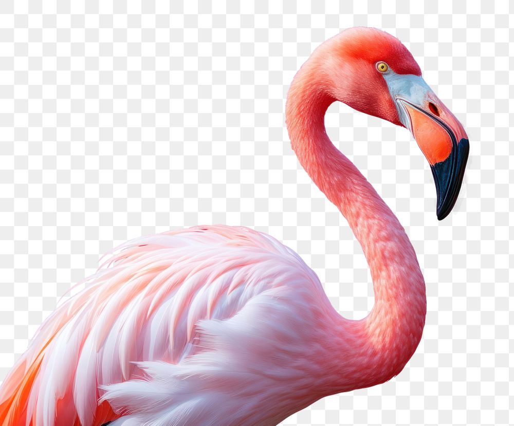 PNG Flamingo animal bird beak. 