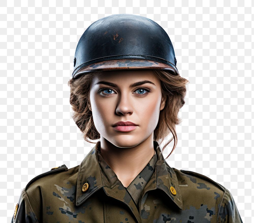 PNG Portrait soldier military helmet. AI generated Image by rawpixel.