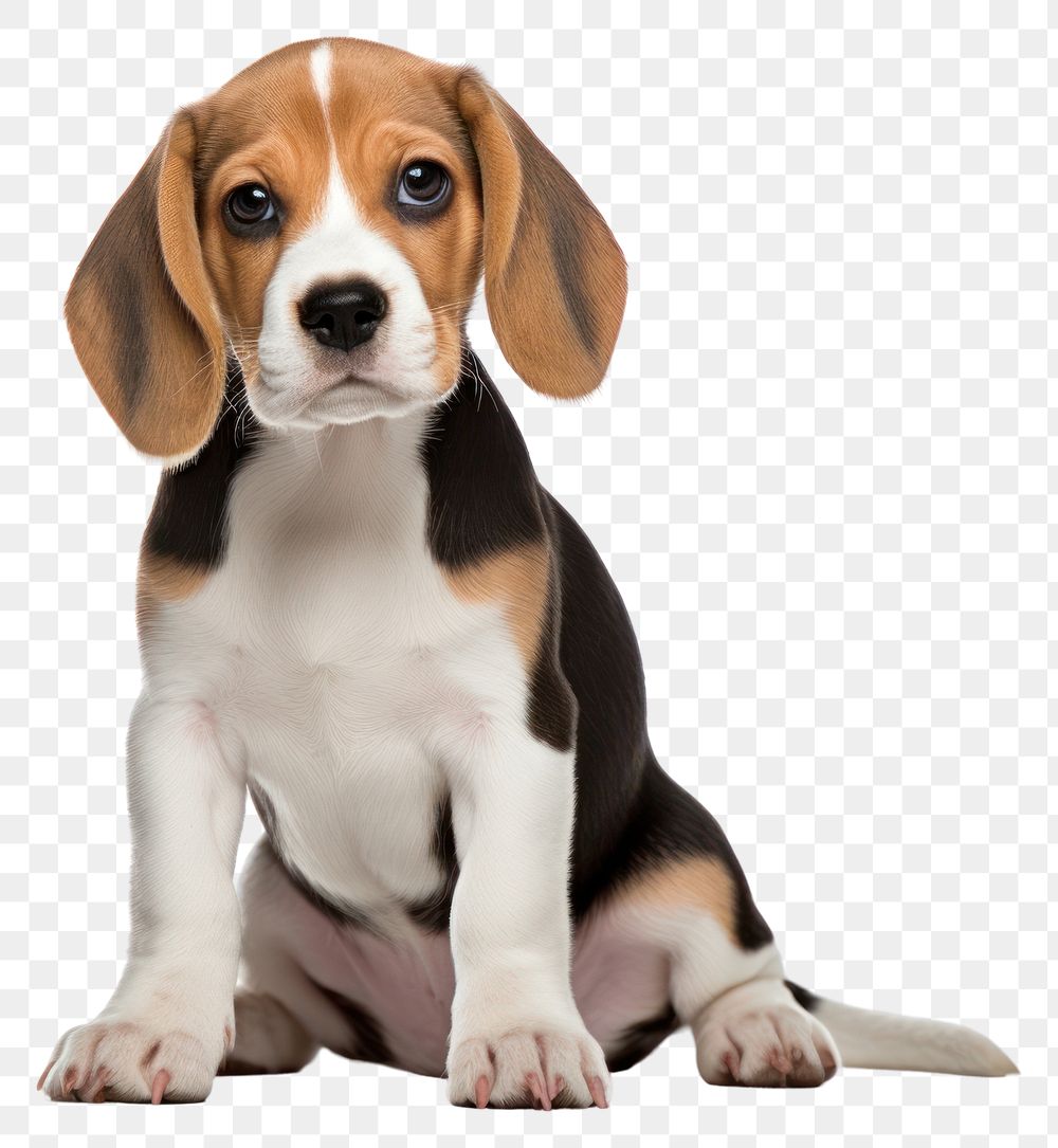 PNG Beagle animal mammal hound. AI generated Image by rawpixel.