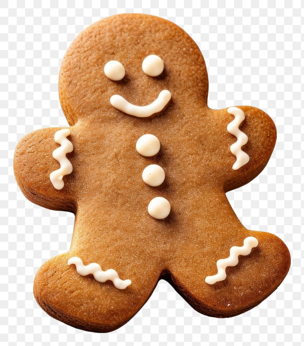 PNG Gingerbread cookie food anthropomorphic