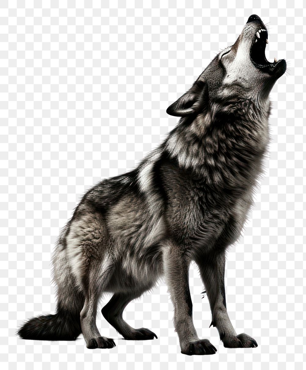 PNG Mammal animal wolf pet. AI generated Image by rawpixel.