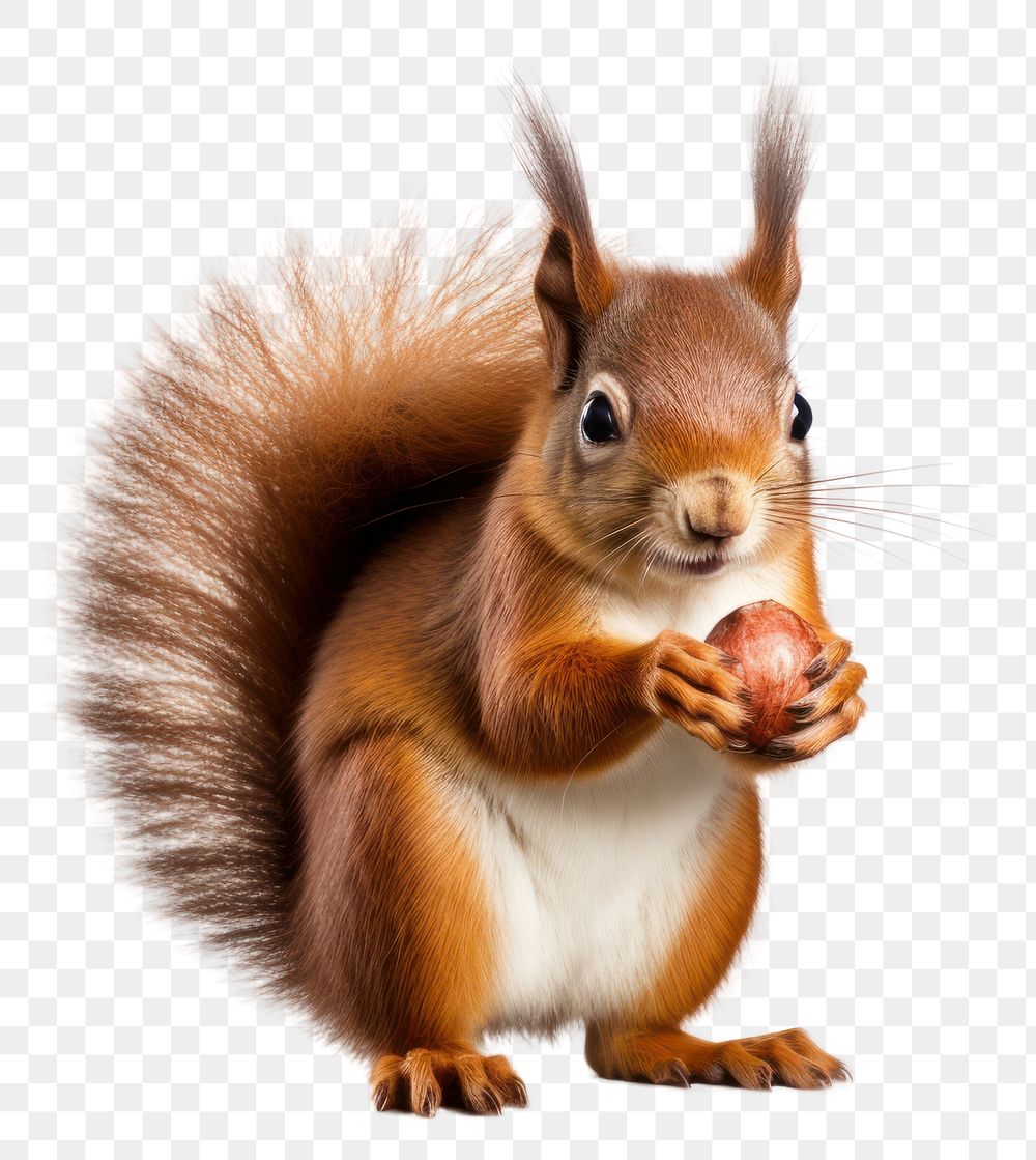 PNG Squirrel mammal rodent animal. AI generated Image by rawpixel.