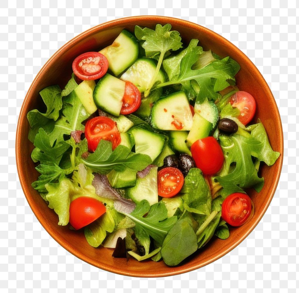 PNG Salad vegetable plant food transparent background
