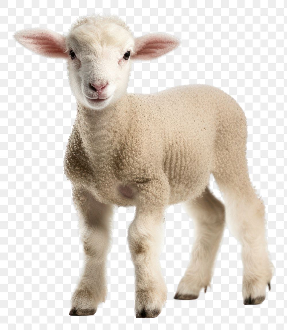 PNG Livestock animal mammal sheep. AI generated Image by rawpixel.