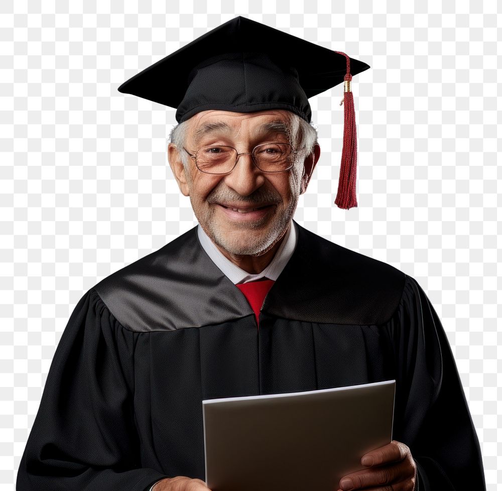 PNG Graduation computer portrait adult. AI generated Image by rawpixel.