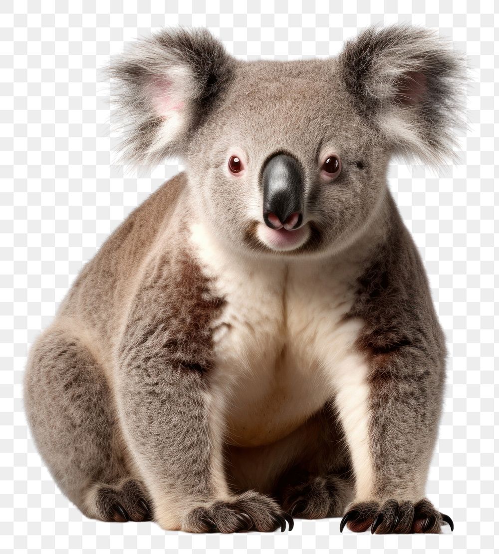 PNG Wildlife mammal animal koala. AI generated Image by rawpixel.