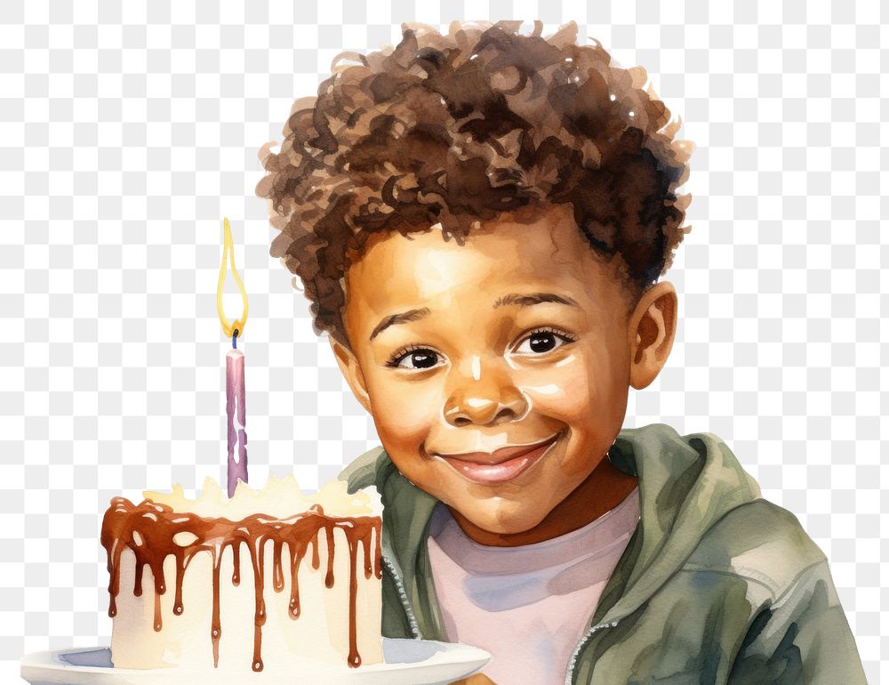 PNG Portrait dessert party cake. AI generated Image by rawpixel.