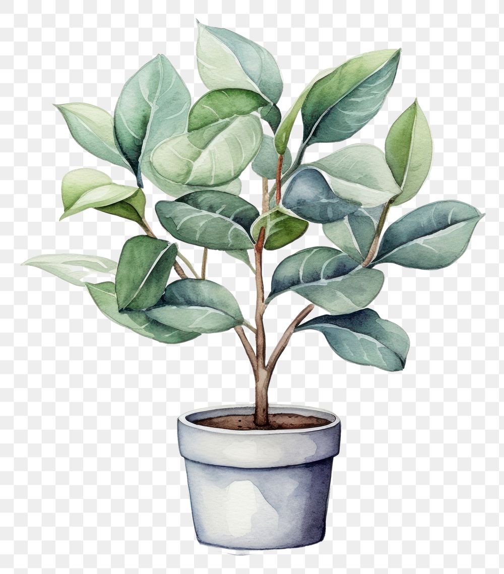 PNG Plant tree leaf houseplant. AI generated Image by rawpixel.