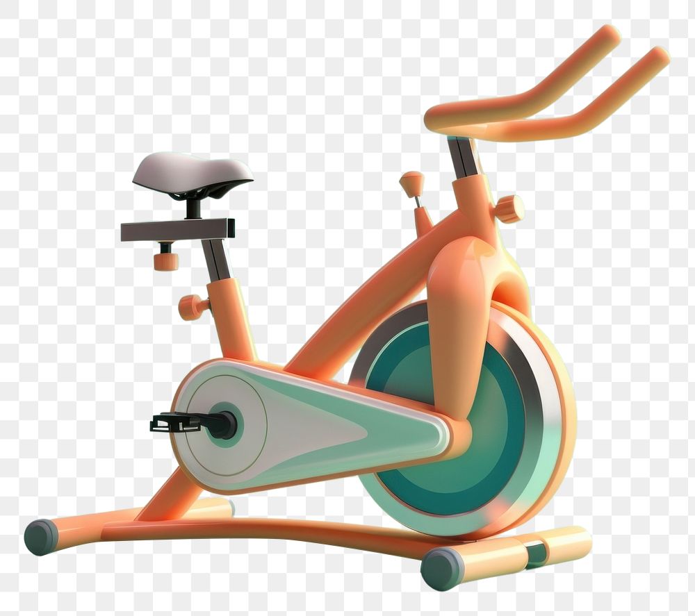 PNG Gym bicycle sports exercising. AI generated Image by rawpixel.