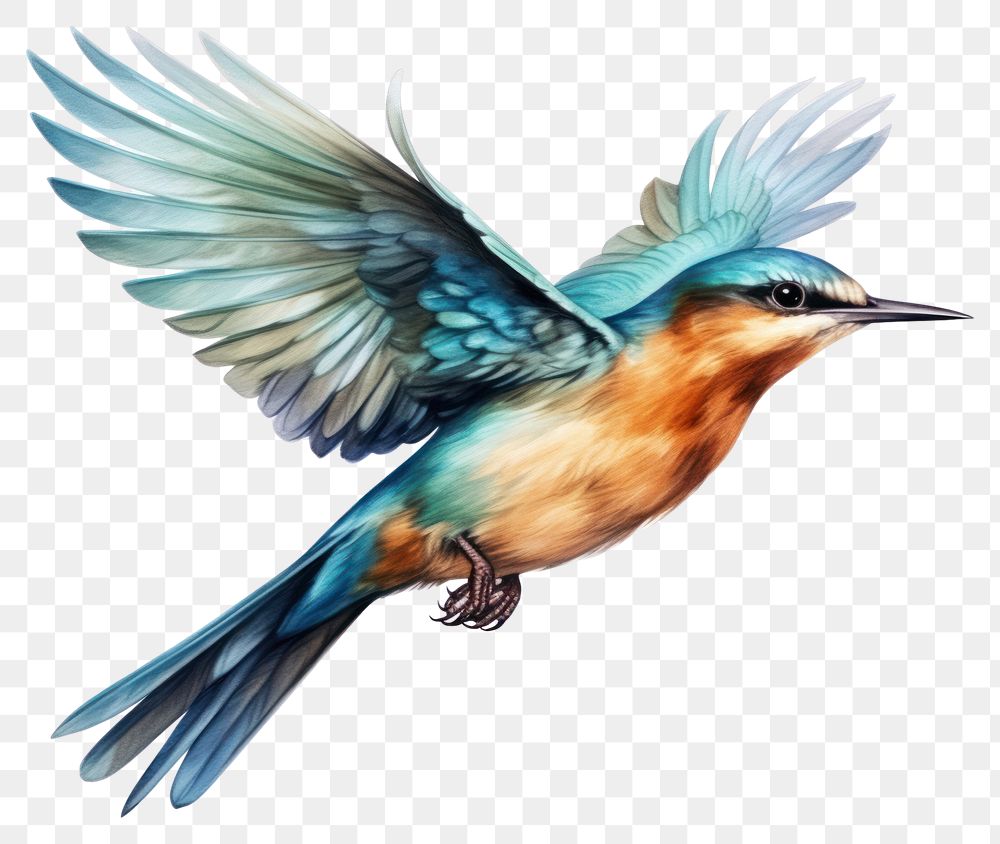 PNG Flying bird animal transparent background