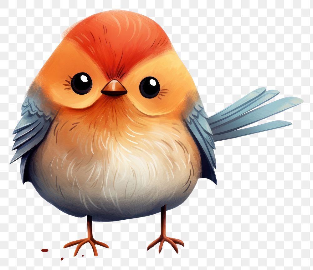 PNG Bird animal robin beak transparent background