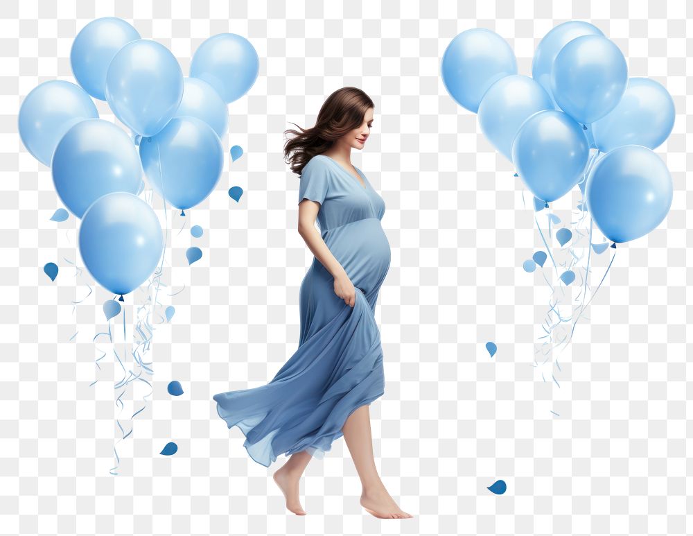 PNG Balloon dress adult woman. AI generated Image by rawpixel.