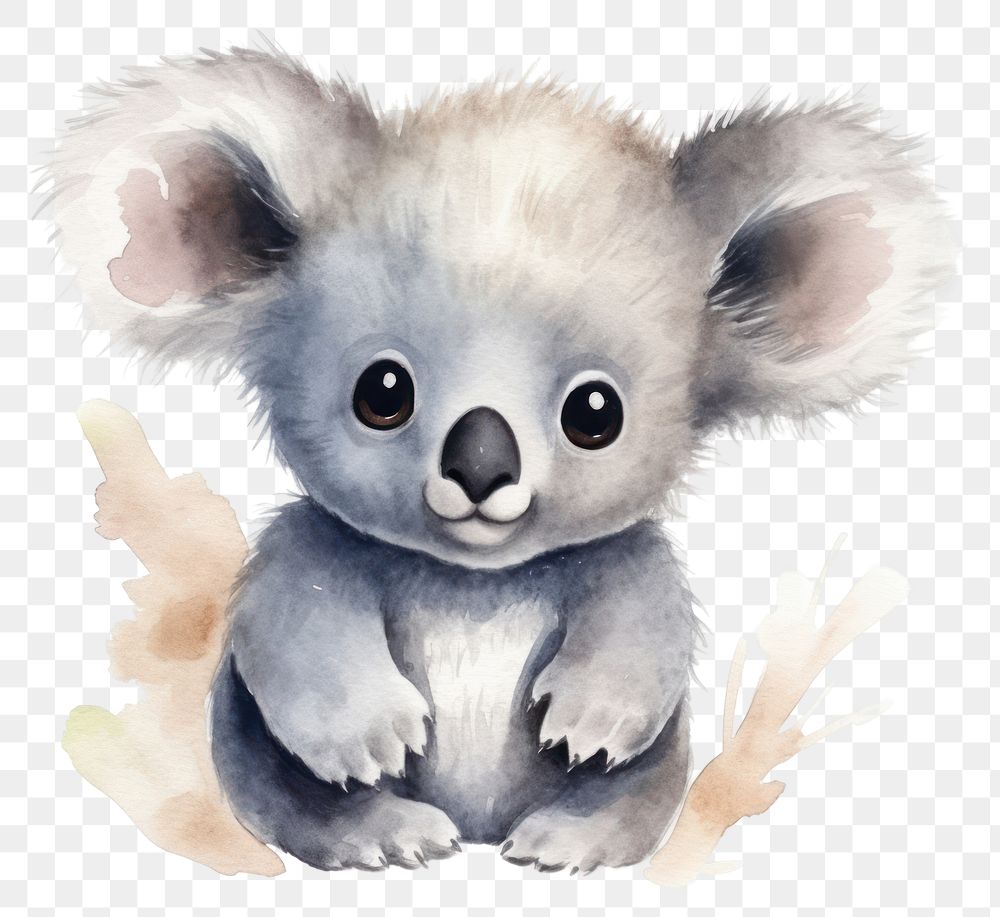 PNG Mammal animal koala representation. AI generated Image by rawpixel.
