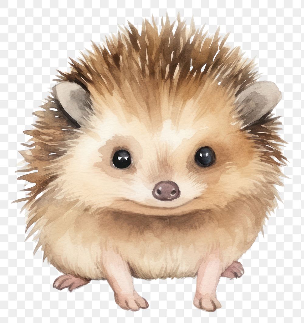 PNG Hedgehog mammal animal rodent. AI generated Image by rawpixel.