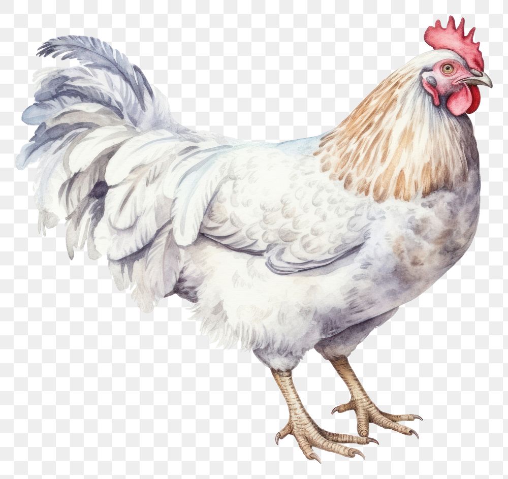 PNG Chicken poultry animal bird. AI generated Image by rawpixel.