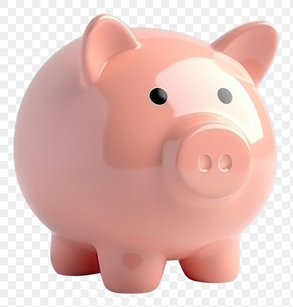 PNG Pig toy representation investment. AI generated Image by rawpixel.