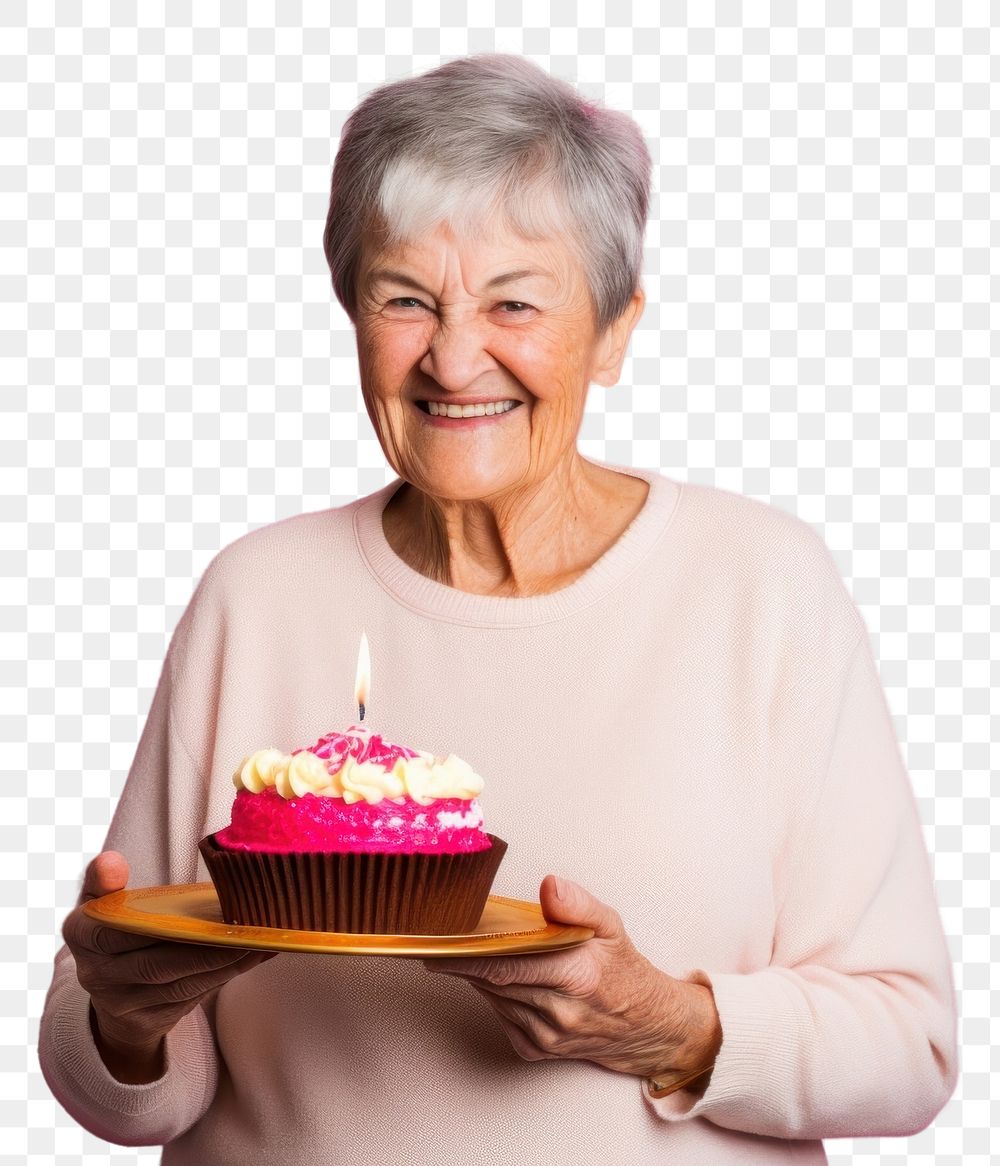 PNG Smile cake dessert holding. AI generated Image by rawpixel.