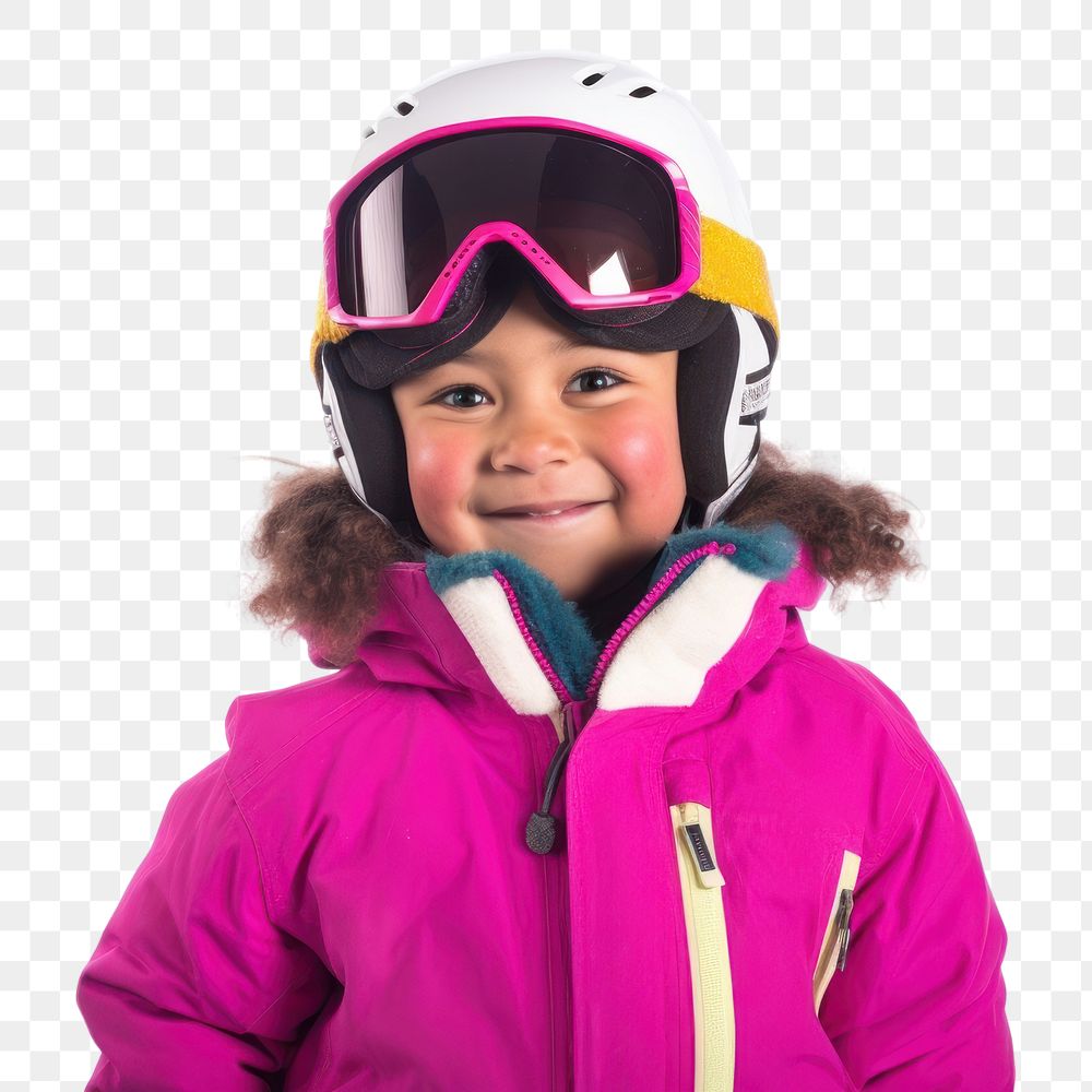 PNG Portrait helmet snowboarding photography. AI generated Image by rawpixel.