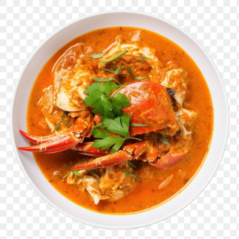 PNG Curry food seafood plate. AI generated Image by rawpixel.