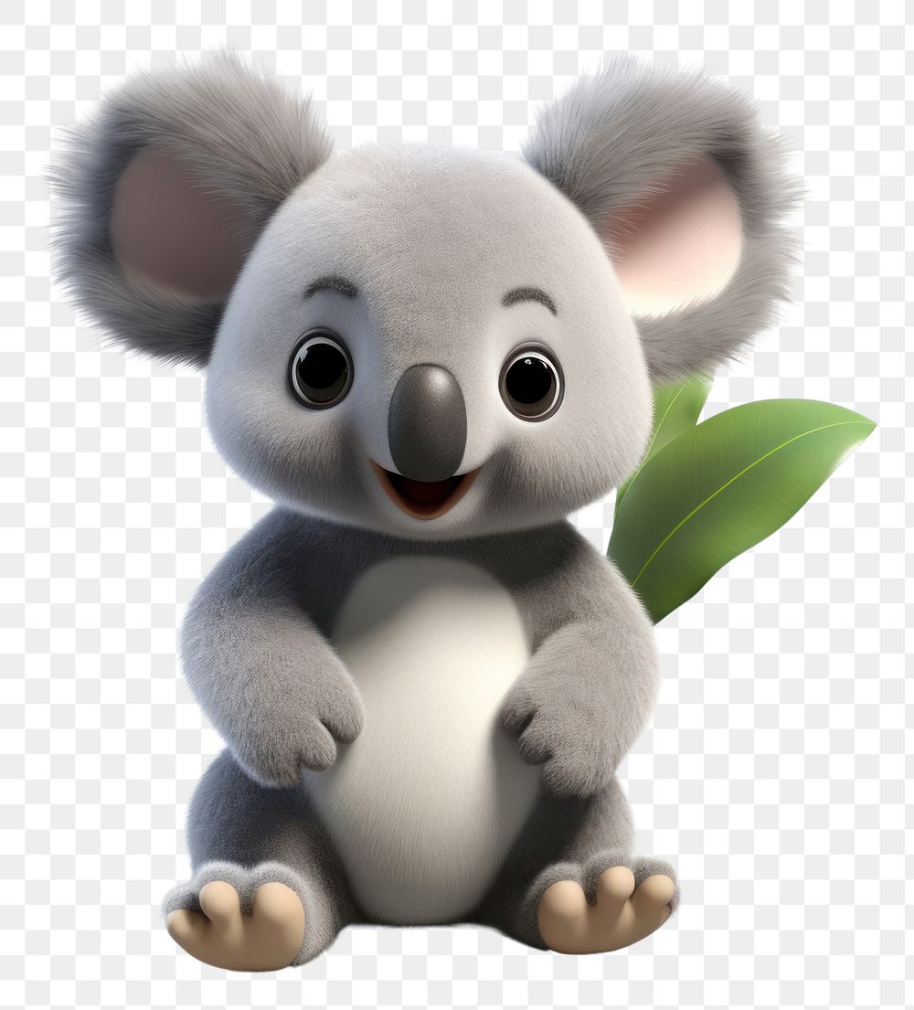 PNG Koala cartoon mammal animal. AI generated Image by rawpixel.