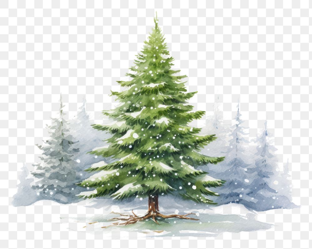 PNG Christmas plant tree pine