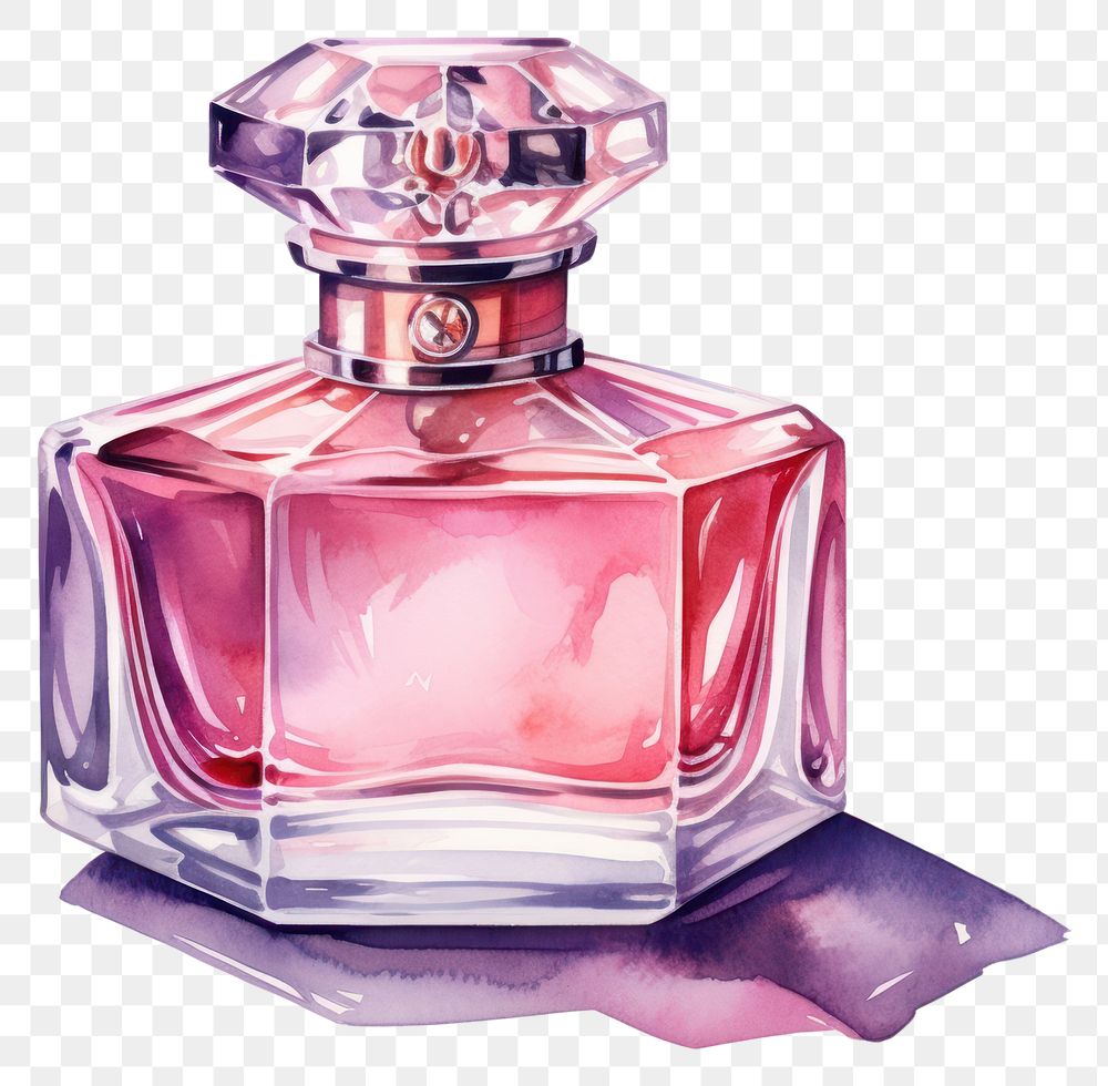 PNG Perfume bottle cosmetics creativity. AI generated Image by rawpixel.